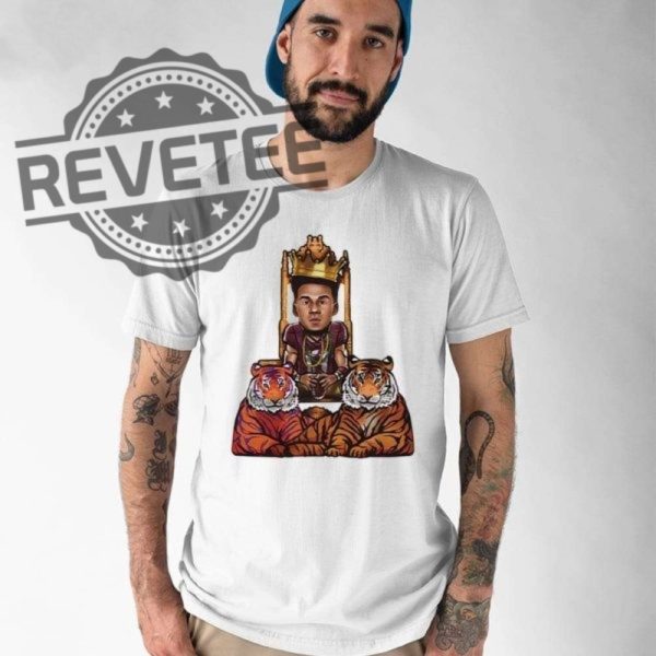 Jordan Travis Tiger King Shirt Jordan Travis Tiger King Tshirt Jordan Travis Tiger King Hoodie Jordan Travis Shirt Fsu Football Joe Exotic Jordan Travis Shirt Unique revetee 2