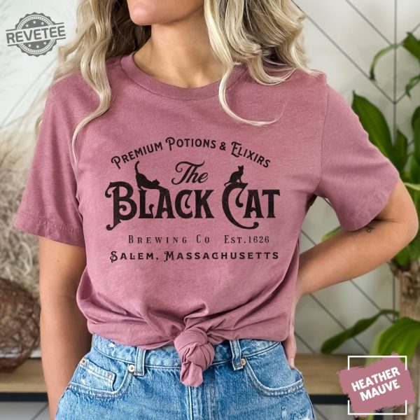 Halloween Shirt Salem Black Cat Vintage Shirt Witchy Women Shirt Halloween Gift Ideas Fall Out Boy Halloween Shirt Halloween Squishmallows The Witchery Salem Unique revetee 1