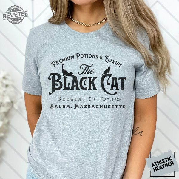 Halloween Shirt Salem Black Cat Vintage Shirt Witchy Women Shirt Halloween Gift Ideas Fall Out Boy Halloween Shirt Halloween Squishmallows The Witchery Salem Unique revetee 2