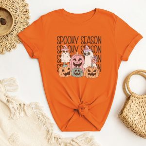 Spooky Season Shirt Halloween Shirt Cute Cute Ghost Sweater Halloween Memes Spooky Season Emojis Fall Out Boy Halloween Shirt Halloween Sweatshirts Vintage Unique revetee 4