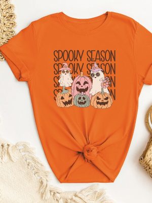 Spooky Season Shirt Halloween Shirt Cute Cute Ghost Sweater Halloween Memes Spooky Season Emojis Fall Out Boy Halloween Shirt Halloween Sweatshirts Vintage Unique revetee 4