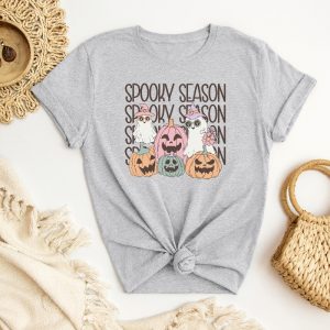 Spooky Season Shirt Halloween Shirt Cute Cute Ghost Sweater Halloween Memes Spooky Season Emojis Fall Out Boy Halloween Shirt Halloween Sweatshirts Vintage Unique revetee 5