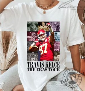 Travis Kelce Comfort Color Shirt Travis Kelce The Eras Tour Tshirt America Football Sweatshirt Travis Kelce Hoodie Football Fan Gifts giftyzy 4