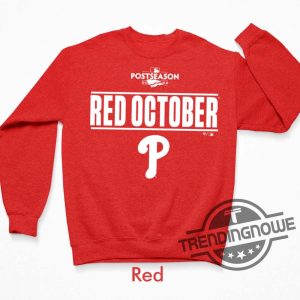 Phillies Red October Shirt Red Phillies Red October Shirt trendingnowe.com 2
