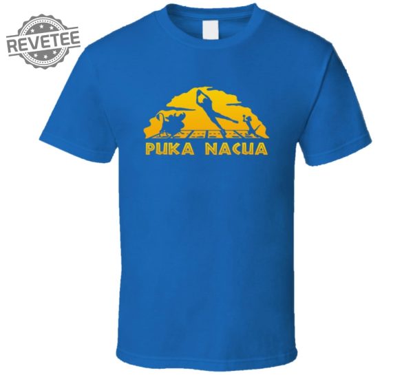 Puka Nacua Los Angeles Football Lion King Parody Fan T Shirt Dadpuka Nacua Puka Nacua Dad Shirt Hoodie Sweatshirt Unique revetee 1