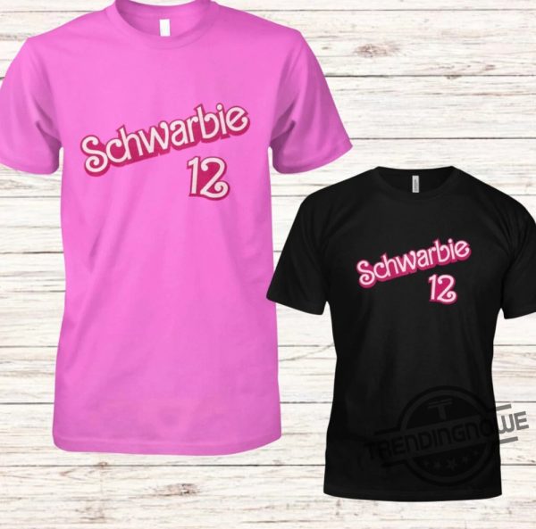 Schwarbie Shirt Phillies Barbie Inspired T Shirt Kyle Schwarber Phillies Shirt trendingnowe.com 1