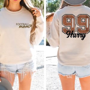 Custom Football Shirts Football Mom Shirts Football And Cheer Mom