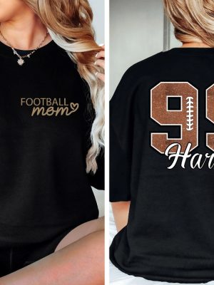 Custom Football Mom Sweatshirt Your Name Football Shirt Football Mom Shirt Designs Stanford Football Mom Shirt Ideas Football Mom Shirts Football And Cheer Mom Shirt revetee 2