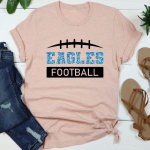 Football Shirt Looks Glittered Football Spirit Wear Football Mom Shirt Designs Stanford Football Mom Shirts Football And Cheer Mom Shirt Unique revetee 2