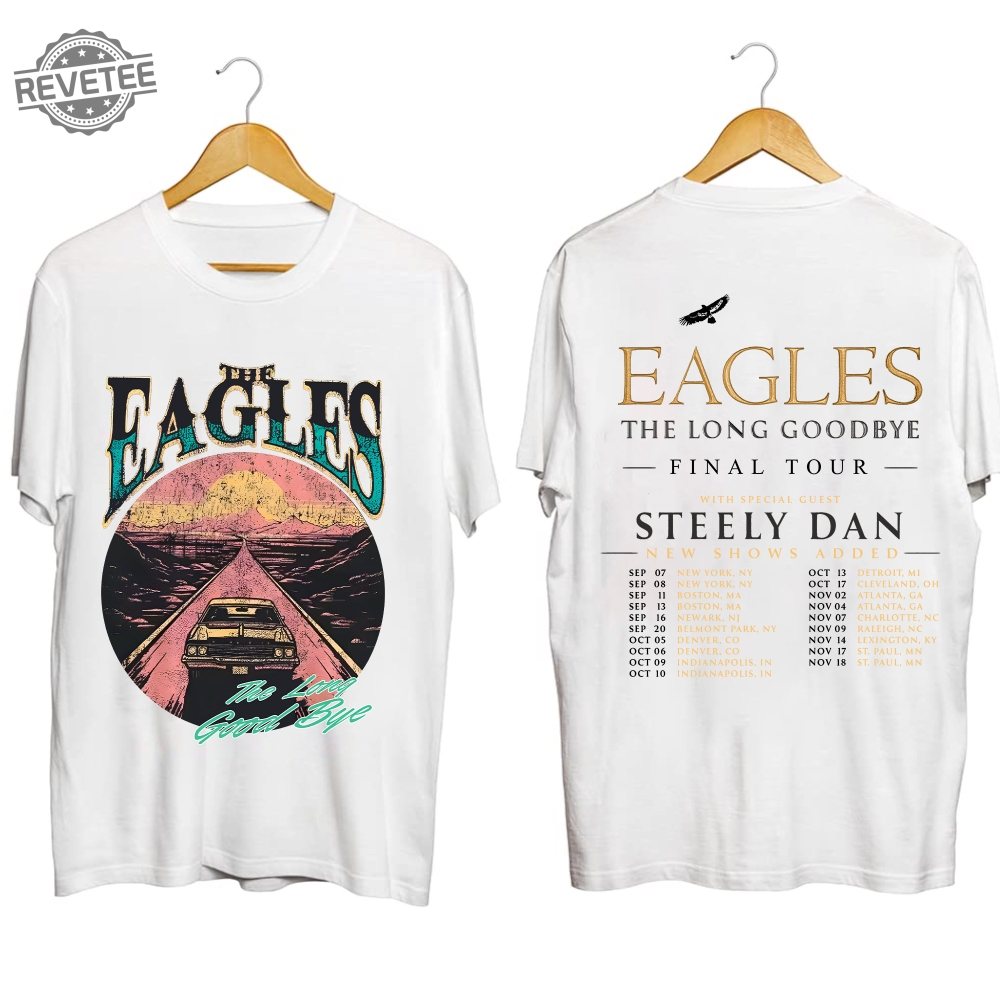 Comfort Colors Eagles Band Tour 2023 2 Sides Shirteagles the 