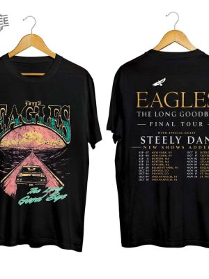 The Eagles The Long Goodbye Tour 2023 Shirt The Eagles Band Fan Shirt The Long Goodbye 2023 Concert Shirt Eagles Finals Tour Shirt Eagles Tour 2023 Lexington Ky Unique revetee 2