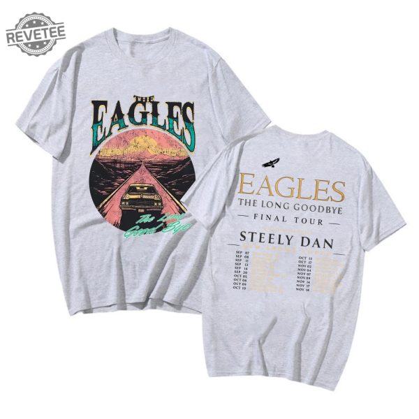 The Eagles The Long Goodbye Tour 2023 Shirt The Eagles Band Fan Shirt The Long Goodbye 2023 Concert Shirt Eagles Finals Tour Shirt Eagles Tour 2023 Lexington Ky New revetee 1