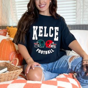 Kelce Philadelphia And Kansas Football Tshirt Vintage Football Crewneck Sweatshirt Gift Fan Kelce Hoodie Travis Kelce Fan Gift Shirt giftyzy 6