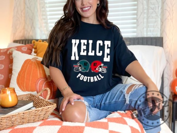 Kelce Philadelphia And Kansas Football Tshirt Vintage Football Crewneck Sweatshirt Gift Fan Kelce Hoodie Travis Kelce Fan Gift Shirt giftyzy 6