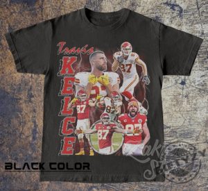 Travis Kelce Tshirt Football Hoodie Classic 90S Graphic Tee Unisex Vintage Bootleg Sweatshirt Gift Retro Shirt giftyzy 2