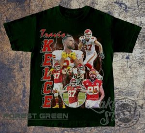 Travis Kelce Tshirt Football Hoodie Classic 90S Graphic Tee Unisex Vintage Bootleg Sweatshirt Gift Retro Shirt giftyzy 3