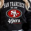 HELLA PURDY Crop Niner Hoodie Niner Fan Gear 49er Hoodie 