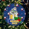 buzz lightyear christmas ornament disney buzz lightyear toy story ceramic ornaments 2 sides buzz lightyear star command christmas tree decoration laughinks 1