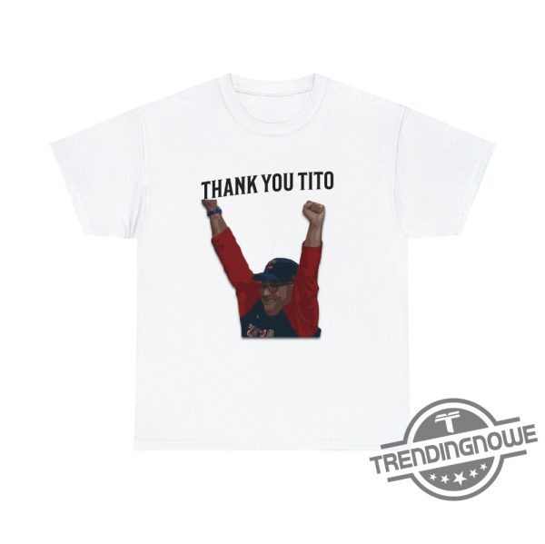 Thank You Tito Shirt Thank You Tito Shirt Guardians T Shirt Terry Francona Thank You Tito Shirt Cleveland Guardians Thank You Tito Shirt trendingnowe.com 1