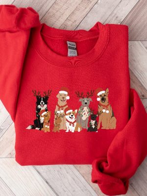 Christmas Dog Sweatshirt Dog Owner Christmas Gift Dog Christmas Sweatshirt Christmas Sweater Holiday Sweater Christmas Shirt Dog Gift Costco Hot Dog Shirt Unique revetee 5