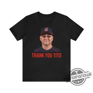 Thank You Tito Shirt Thanking Terry Francona Shirt Titos Farewell Shirt Cleveland Indians Thank You Shirt trendingnowe.com 2