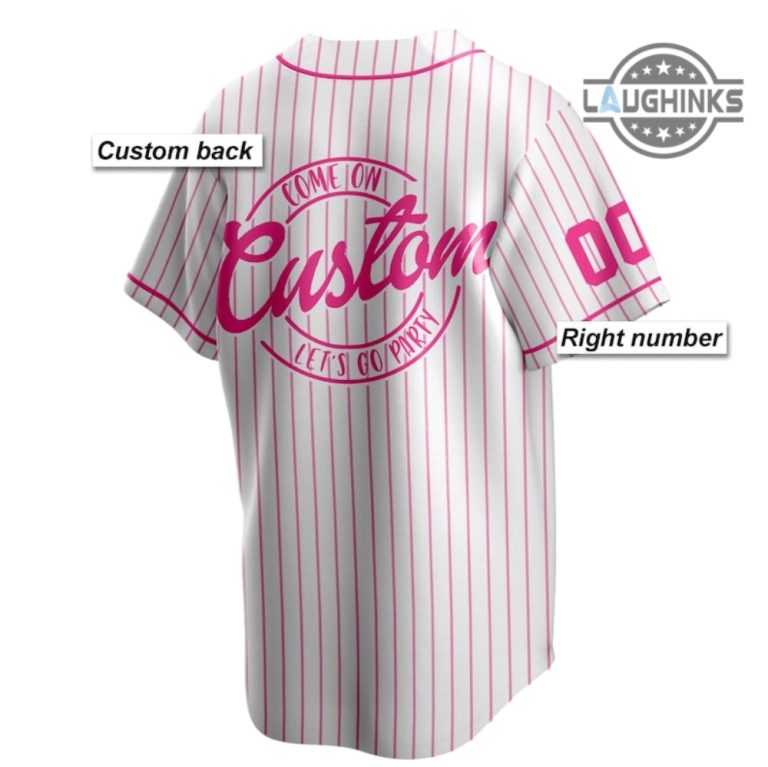 Barbie Baseball Jersey Shirt All Over Printed Barbie Shirt Custom Name ...