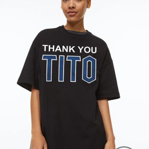 Thank You Tito Shirt Cleveland Indians Thank You Shirt Thank You Tito Cleveland 2013 Present Signature Shirt Titos Farewell Shirt trendingnowe.com 2