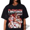 Damian Lillard Shirt Vintage Damian Lillard Shirt Portland Basketball Player Shirt Retro Basketball Jersey Gift For Fan trendingnowe.com 1