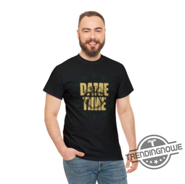 Damian Lillard Shirt DAME TIME Bucks T Shirt Portland Basketball Player Shirt Retro Basketball Jersey Gift For Fan trendingnowe.com 2