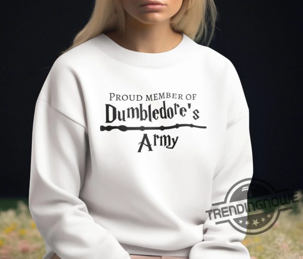 Dumbledore Shirt Proud Member Of Dumbledores Army Shirt RIP Albus Dumbledore Shirt Michael Gambon Shirt trendingnowe.com 1