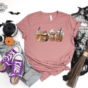 Nightmare Before Coffee Shirt Cute Halloween Sweatshirt Coffee Lover Shirt National Coffee Day 2023 Dunkin National Coffee Day 2023 Deals Halloween Cocktails Unique revetee 5