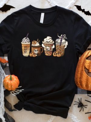 Nightmare Before Coffee Shirt Cute Halloween Sweatshirt Coffee Lover Shirt National Coffee Day 2023 Dunkin National Coffee Day 2023 Deals Halloween Cocktails Unique revetee 6