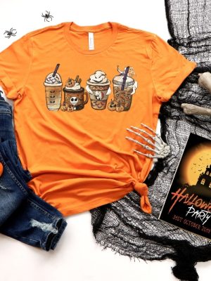 Nightmare Before Coffee Shirt Cute Halloween Sweatshirt Coffee Lover Shirt National Coffee Day 2023 Dunkin National Coffee Day 2023 Deals Halloween Cocktails Unique revetee 7