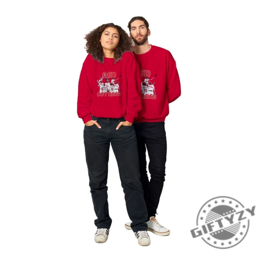 Philadelphia Phillies Red October Sweatshirt, Shirt, Hoodie, Gift