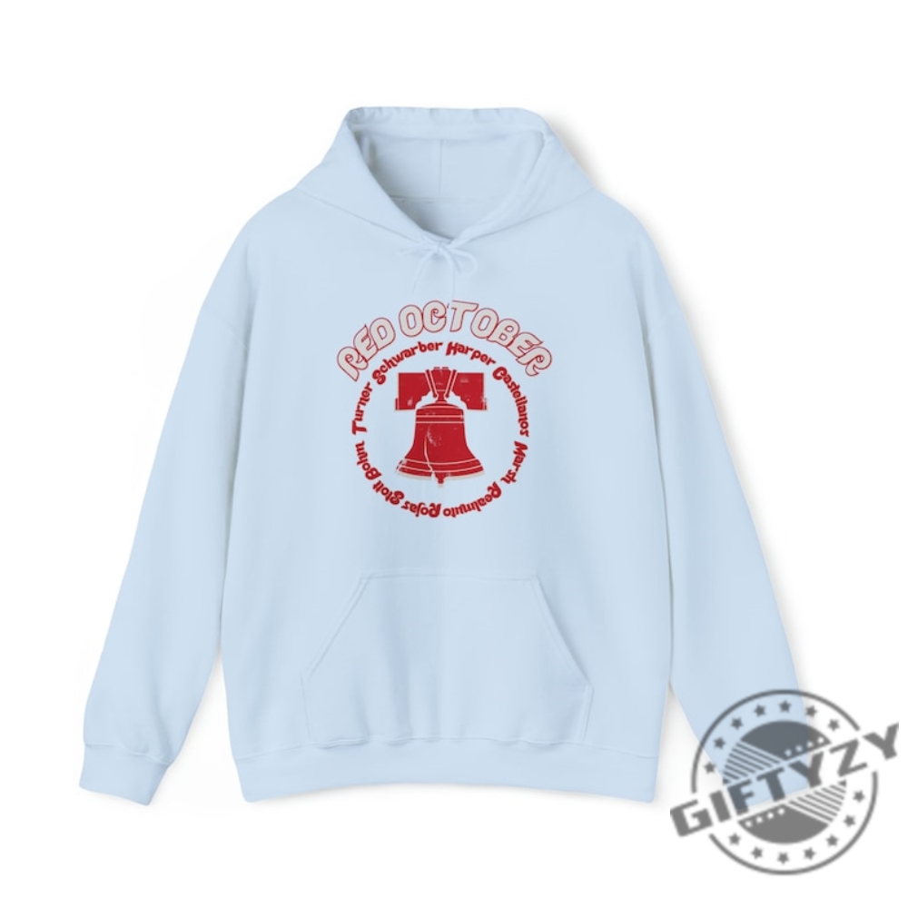 Philadelphia Phillies Red October Sweatshirt, Shirt, Hoodie, Gift