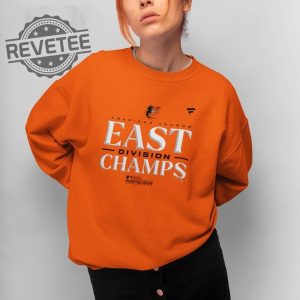 Baltimore Orioles 2023 Al East Champions Shirt Orioles Al East Champions Shirt Orioles Al East Champions Sweatshirt Orioles Al East Champions Hoodie New revetee 3