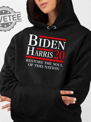 Biden Harris 20 Restore The Soul Of This Nation Shirt Hoodie Sweatshirt Joe Biden Ll Cool J Joe Biden Picket Line New revetee 2