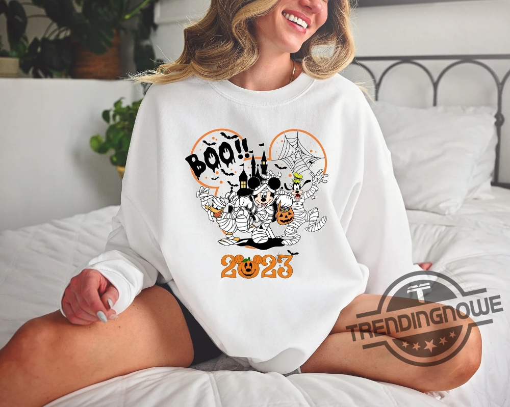 Disney Halloween 2023 Shirt Disney Halloween Matching Shirt Disney Family Shirt Mickey Minnie And Friends Shirt Disney Halloween Shirt