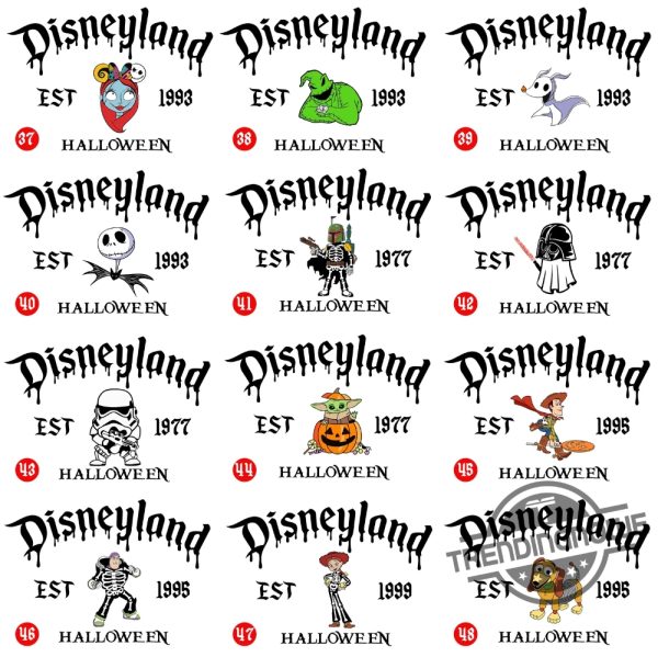 Disneyland Family Halloween Shirt Sweatshirt Mickey Halloween Shirt Disney Vacation Halloween 2023 Shirt Family Matching Shirt trendingnowe 5