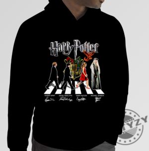 Harry Potter Shirt Rupert Grint Hoodie Daniel Radcliffe Sweatshirt Emma Watson Tshirt Michael Gambon Sweater Abbey Road Signatures Shirt giftyzy 2