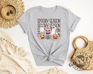 Spooky Season Shirt Halloween Ghost Tshirt Ghost Halloween Hoodie Cute Ghost Sweater Halloween Shirt giftyzy 5