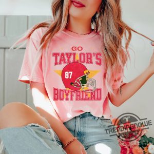 Go Taylors Boyfriend Shirt Go Taylors Boyfriend Shirt Funny Taylor Swift Inspired Shirt Football Shirt KC Football Shirt trendingnowe.com 2
