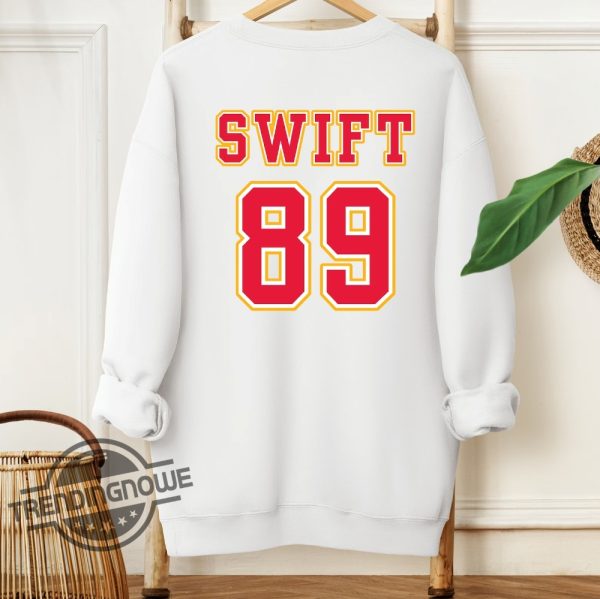 Go Taylors Boyfriend Shirt Taylor Swift Chiefs Sweatshirt Travis Kelce and Taylor Swift Shirt Taylor Swift Kansas City Chiefs Shirt trendingnowe.com 3