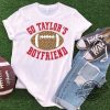 Go Taylors Boyfriend Shirt Red And Gold Shirt Go Taylors Boyfriend Shirt Travis Kelce T Shirt Cute Football Shirt Kansas City T Shirt trendingnowe.com 2