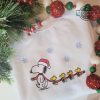 snoopy christmas sweater tshirt hoodie embroidered peanuts christmas shirts snoopy christmas tree embroidery snoopy and woodstock charlie brown sweatshirt laughinks 1