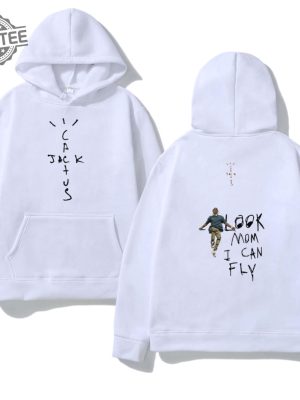 Travis Scotts Cactus Jack Hip Hop Hoodies Look Mom I Can Fly Travis Scotts Brother Look Mom I Can Fly Shirt Travis Scott Look Mom I Can Fly Look Mom I Can Fly Hoodie Unique revetee 5