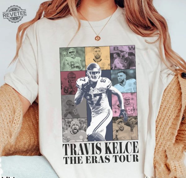 Travis Kelce The Eras Tour Shirt Vintage Travis Kelce T Shirt Football Fan Gifts America Football Sweatshirt Sleeper Travis Kelce Touchdown Pass To Travis Kelce New revetee 1