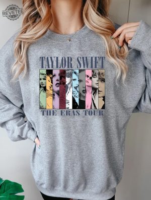 Eras Tour Sweatshirt The Eras Tour Swiftie Lover Folklore Sweatshirt Chiefs Germany Game Eras Tour Economic Impact Eras Tour Chants Walker Hayes Taylor Swift Song New revetee 3