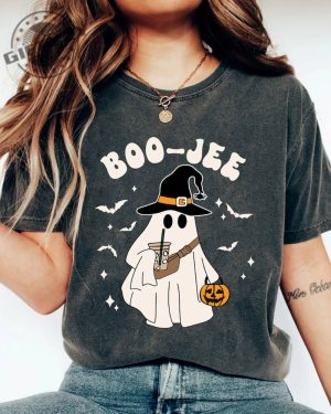 Halloween Ghost Witch Boo Jee Shirt Funny Boo Sweatshirt Spooky Ghost Hoodie Spooky Season Ghost Tshirt Spooky Vibes Shirt Halloween Gifts giftyzy 2