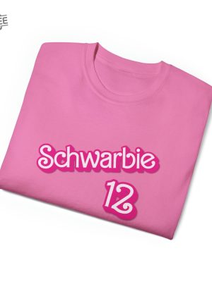 Schwarbie Barbie Cute Pink Phillies Schwarber Philadelphia Philly Shirt October Pink Breast Cancer Shirt Schwarbie Shirt Oppenheimer Costume Barnie Barbie And Ken Mugshot revetee 4